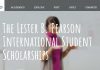 Lester B. Pearson International Scholarship Program at University of Toronto