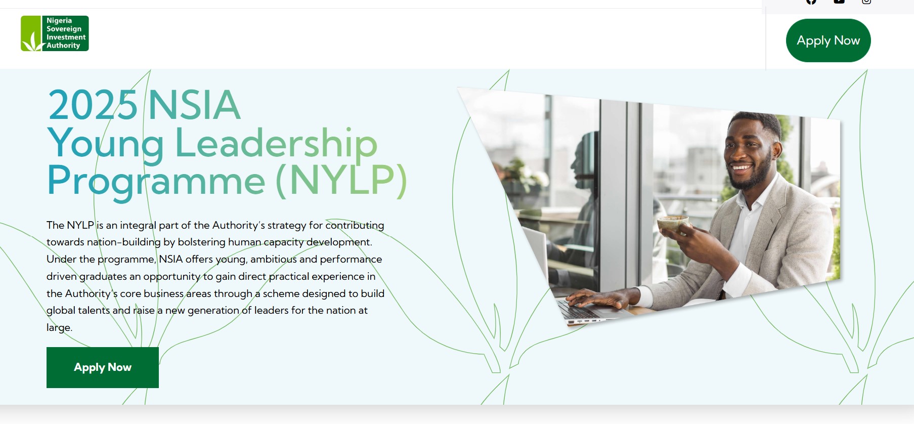 Apply for the 2025 NSIA Young Leadership Programme (NYLP)