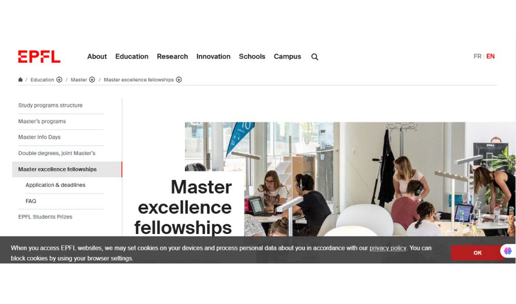 EPFL Excellence Fellowships 2025