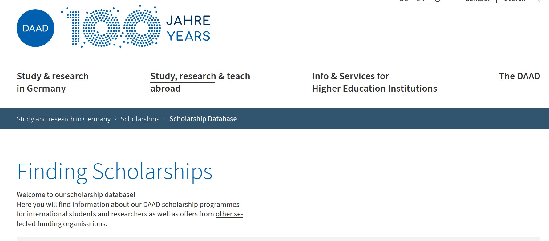 DAAD Leadership for Africa Master’s Scholarship 2025