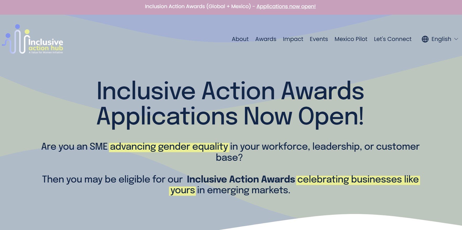 The Inclusive Action Awards 2025 for women-led SMEs