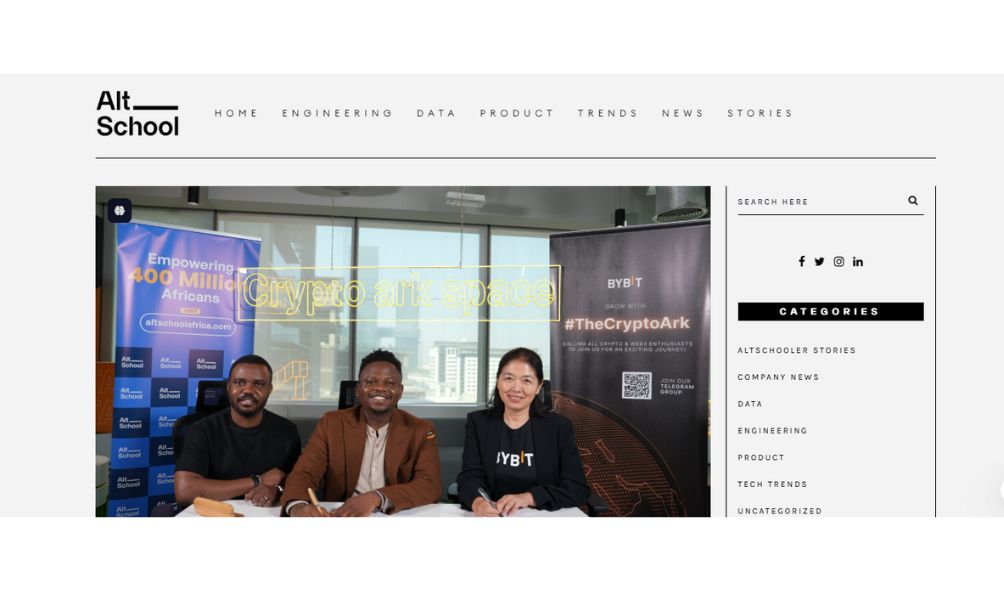 2025 AltSchool Africa ByBit Scholarship for Africans