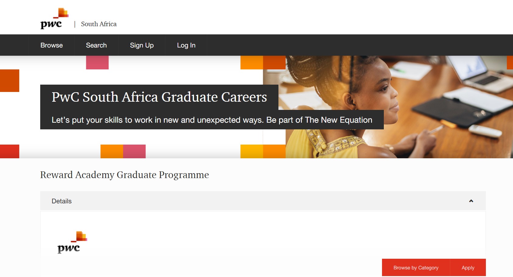 PwC Reward Academy Graduate Programme 2025