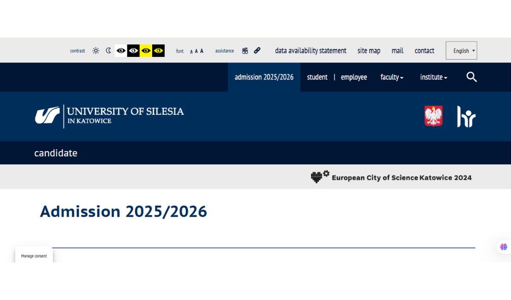 University of Silesia Scholarships 2025