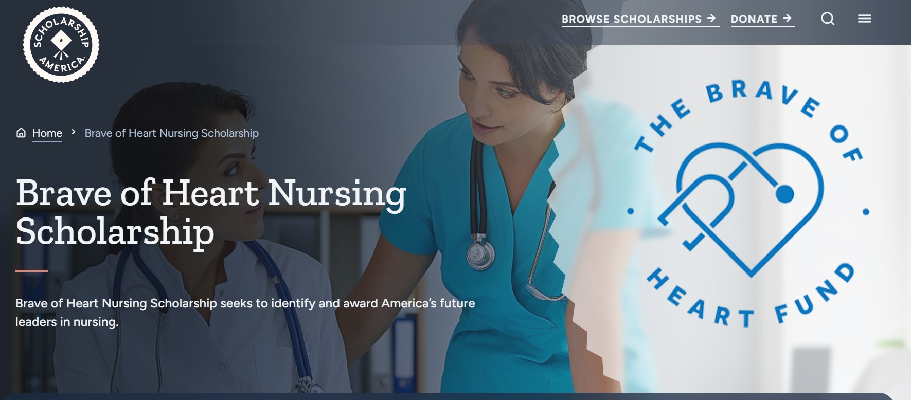 Brave of Heart Nursing Scholarship 2025 for Undergraduate Students