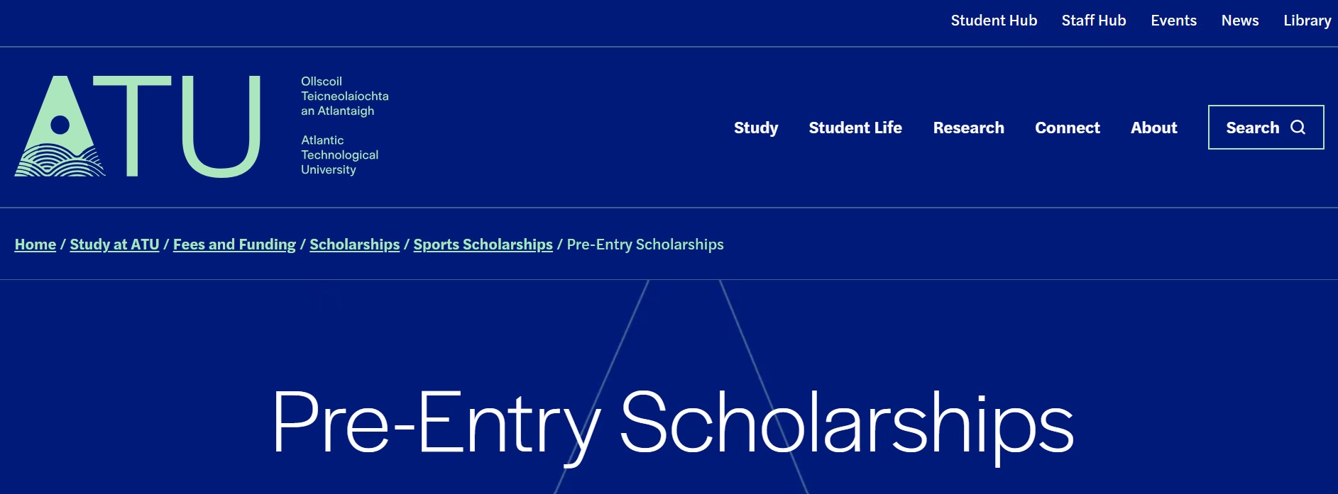 ATU 2025 Pre-Entry Sports Scholarships for Talented Student Athletes