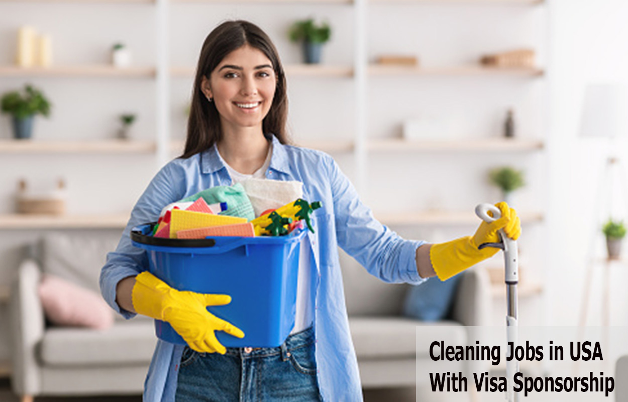 Cleaning Jobs in USA With Visa Sponsorship