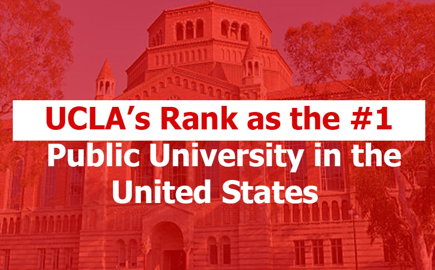 UCLA’s reign as the #1 public university in the United States, as crowned by U.S. News & World Report for several consecutive years