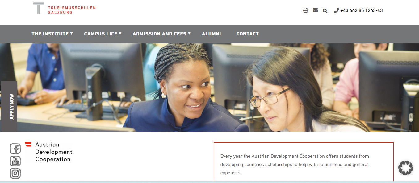 Austrian Development Cooperation Scholarships