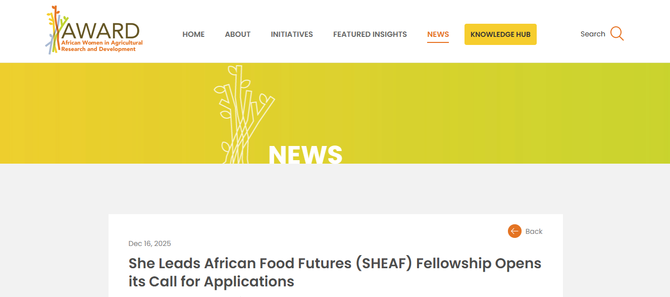 She Leads African Food Futures