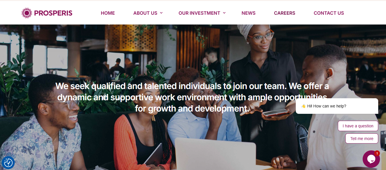 Prosperis Graduate Trainee Program 2026 for Young Nigerian Graduates Prosperis Graduate Trainee Program 2026