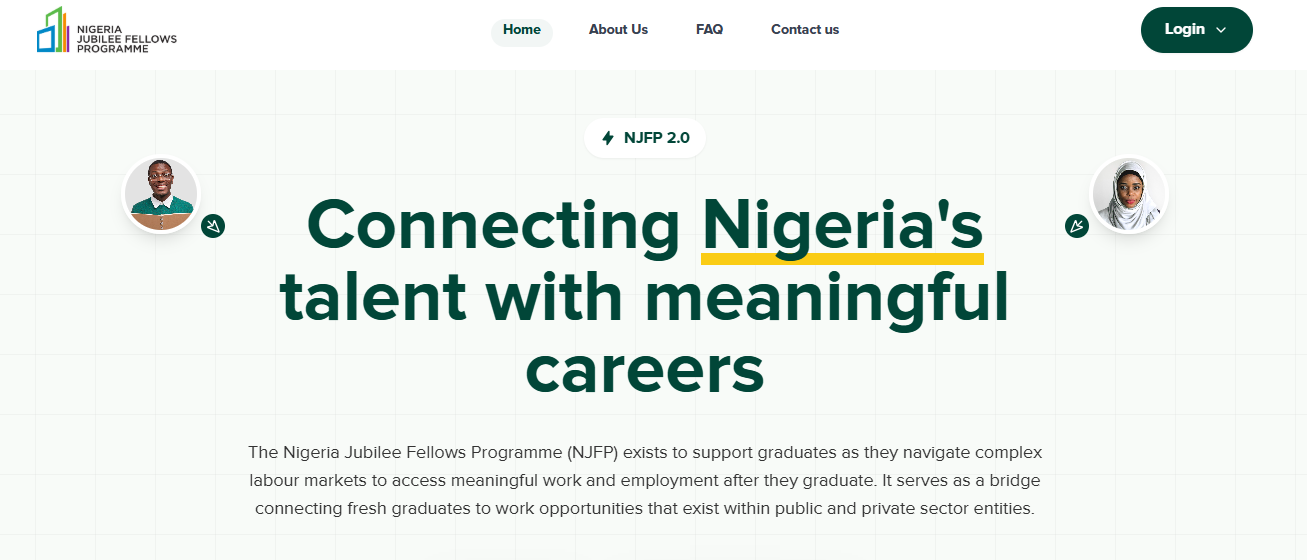 Nigeria Jubilee Fellows Programme (NJFP) 2026 for Young Nigerian Graduates Nigeria Jubilee Fellows Programme