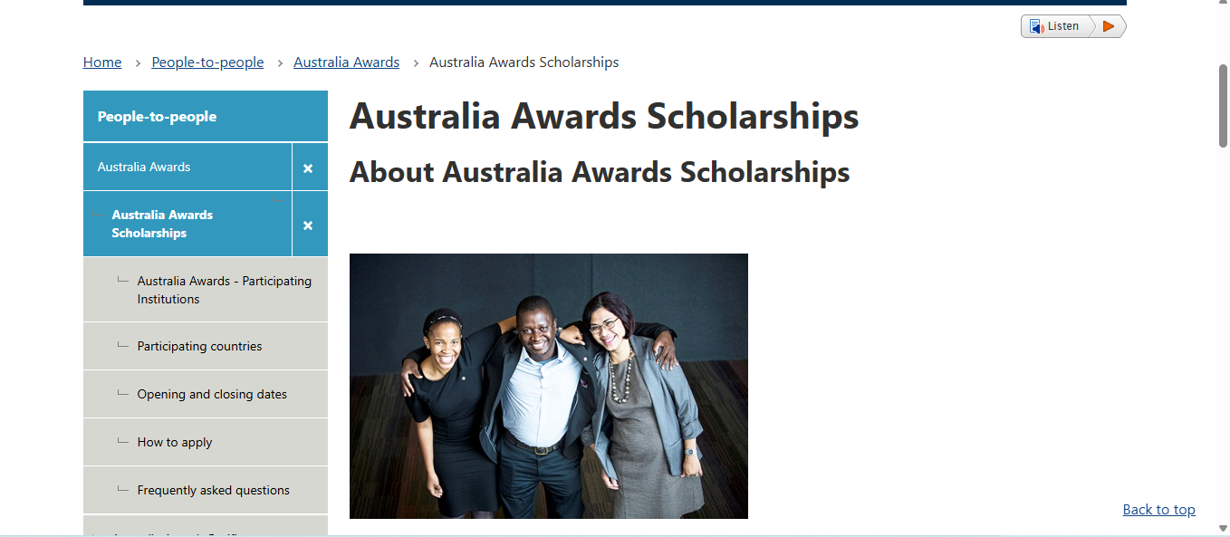 Australia Awards Scholarships 2026 in Australia Australia Awards Scholarships 2026