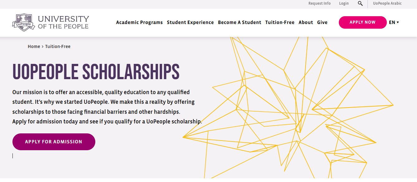 University of the People Scholarships 2026 – Tuition Free Degree Opportunities for International Students University of the People Scholarships