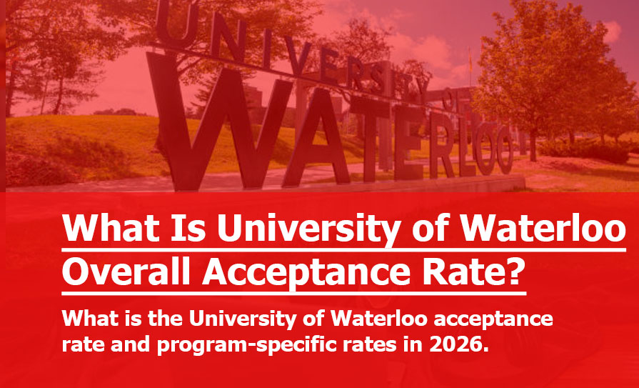 University of Waterloo Acceptance Rate: What Is the Acceptance Rate at University of Waterloo (2025–2026)? What Is University of Waterloo Overall Acceptance Rate in 2026