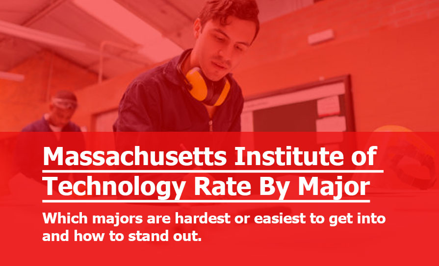 MIT acceptance rate by major