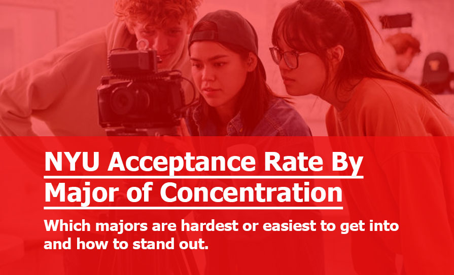 NYU Acceptance Rate By Major