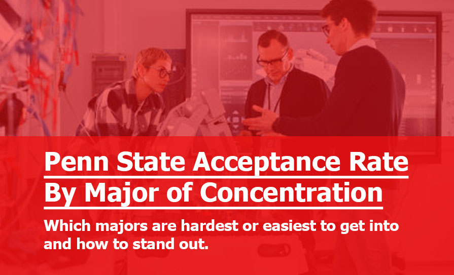 Penn State Acceptance Rate By Major