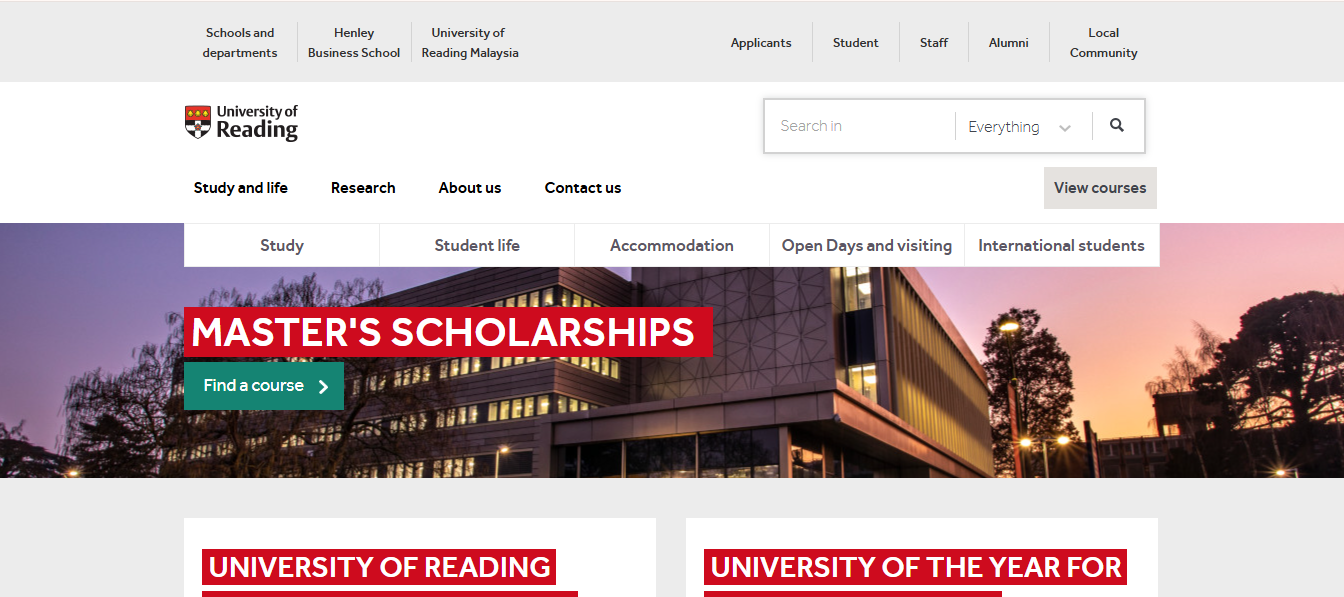UK Academic Achievement Scholarship