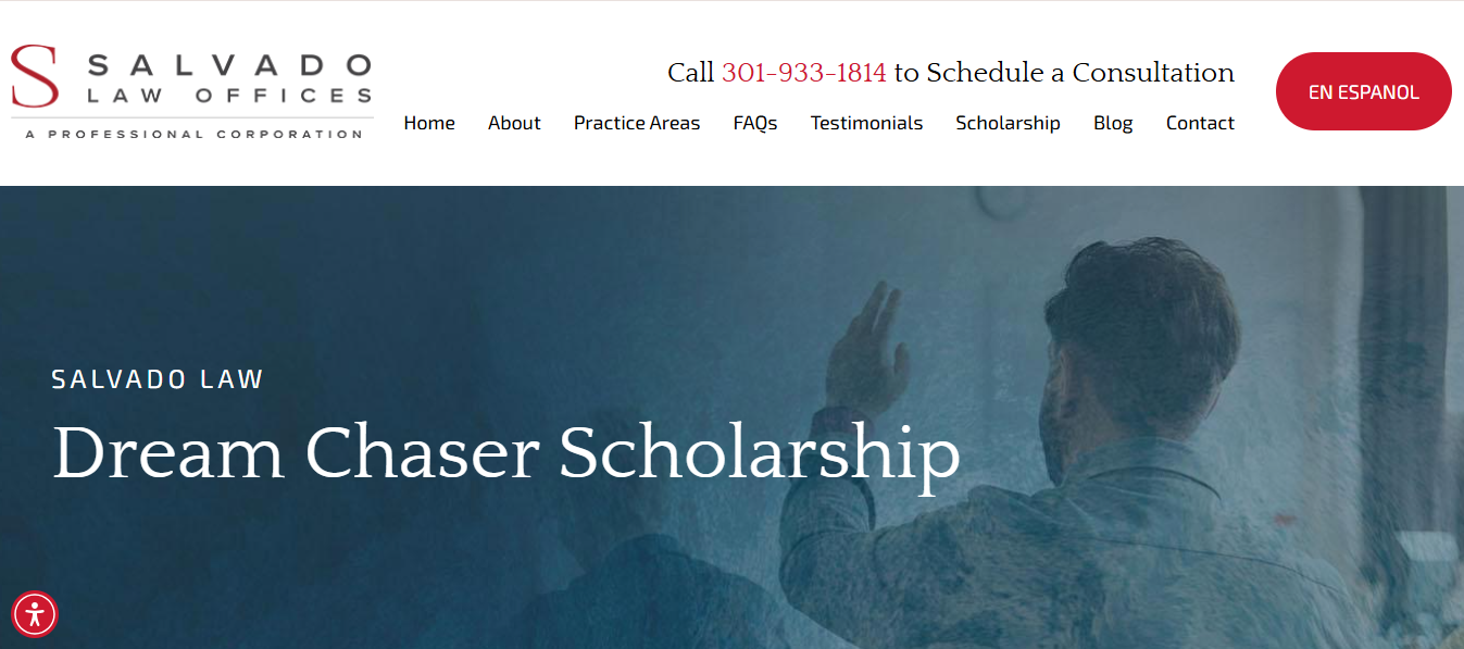 Salvado Law Dream Chaser Scholarship
