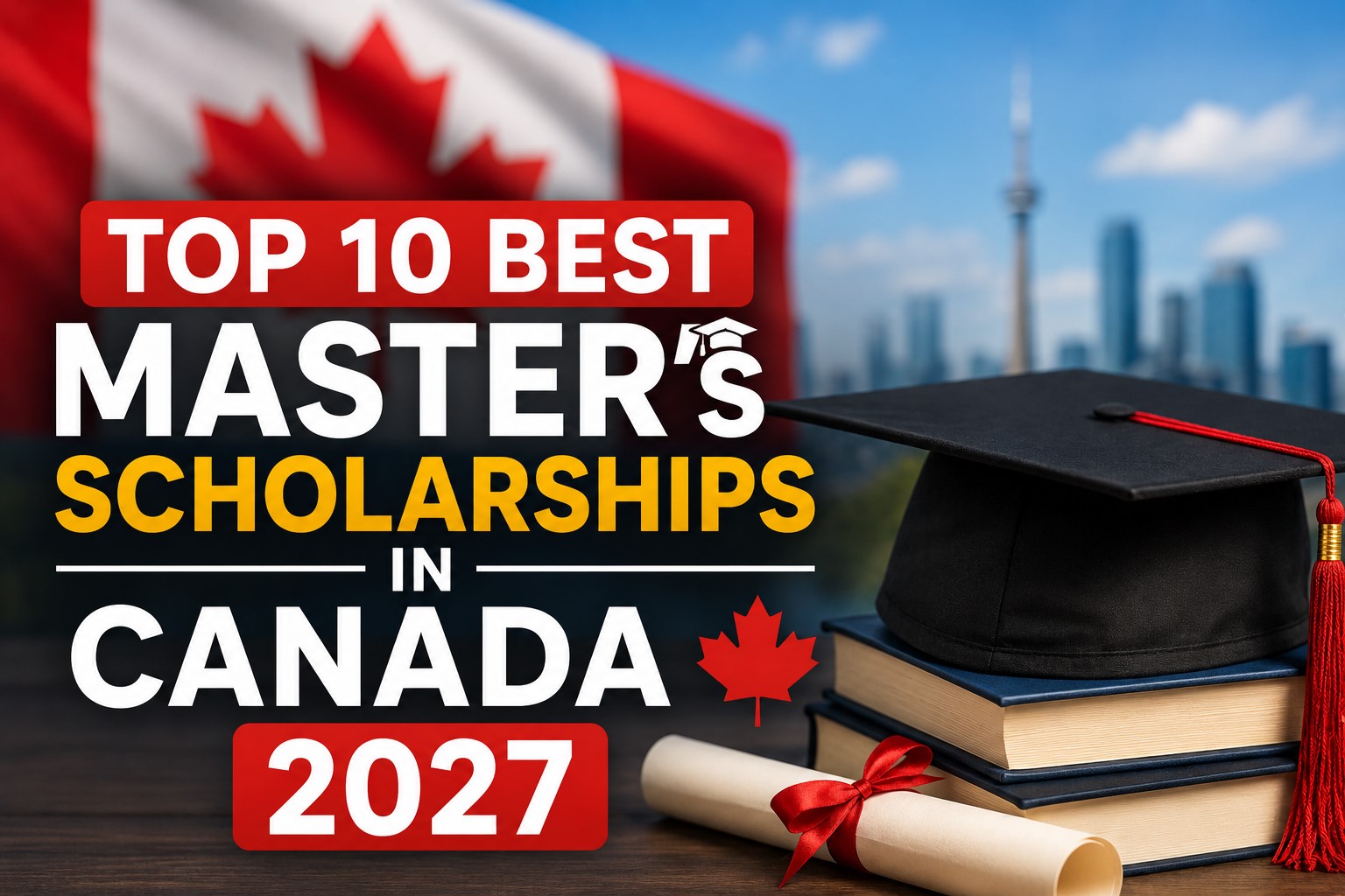 Top 10 Best Master’s Scholarships in Canada 2027 Top 10 Best Master’s Scholarships in Canada 2027