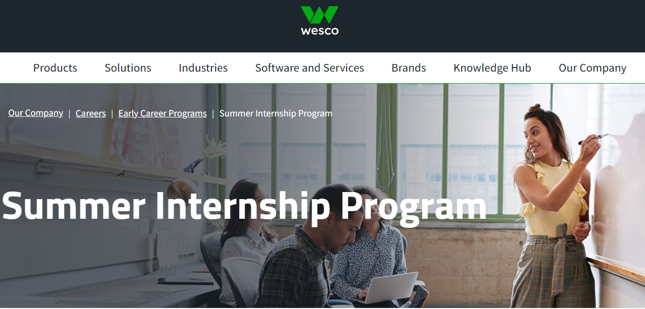 WESCO International Internship 2027
