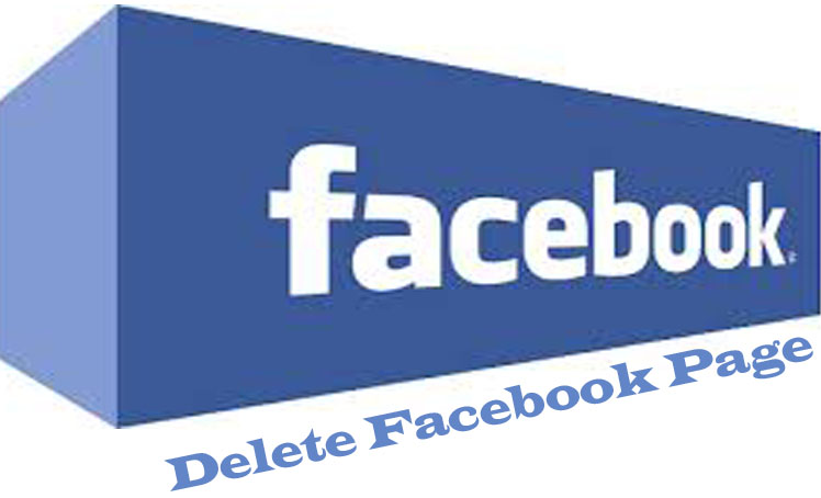Delete Facebook Page