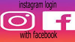 instagram login with facebook