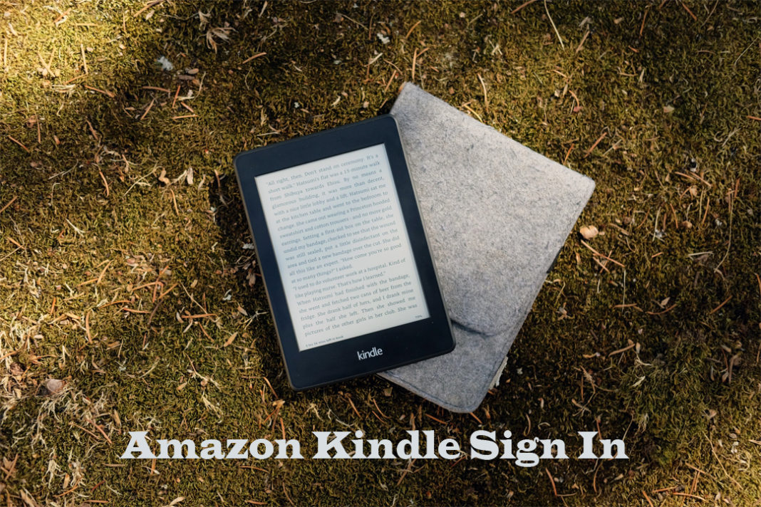 kindle online sign in