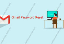 Gmail Password Reset
