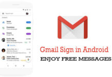 Gmail Sign in Android