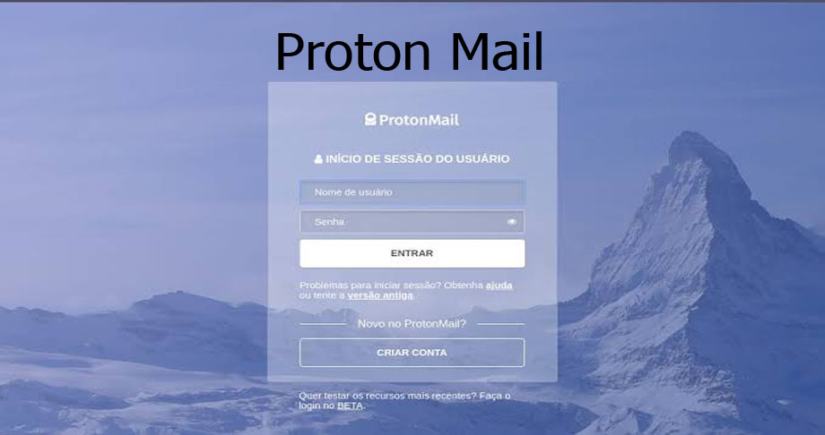 proton mail set up