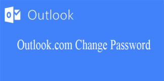 Outlook.com Change Password