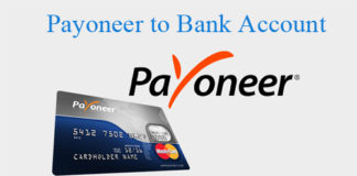 Payoneer to Bank Account