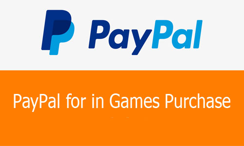 PayPal for in Games Purchase