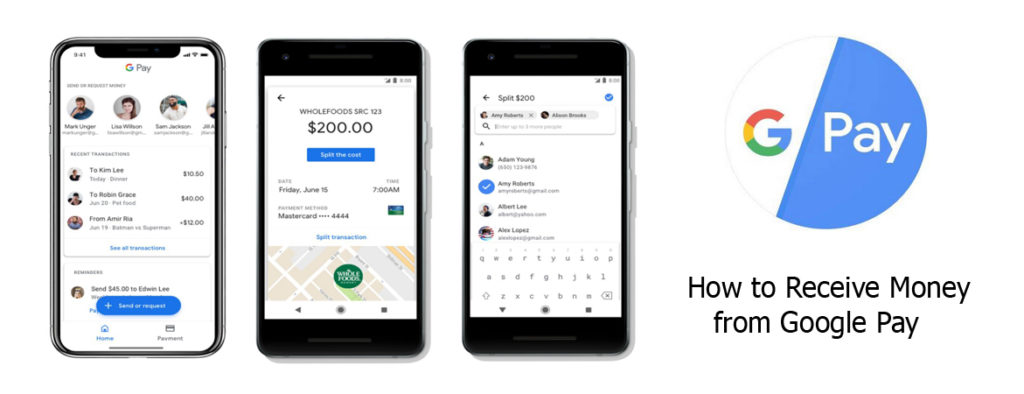 How to Receive Money from Google Pay