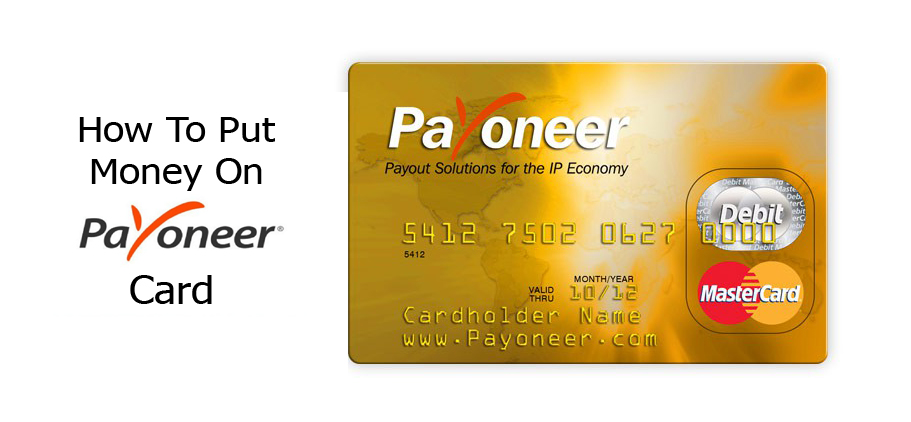 How To Put Money On Payoneer Card