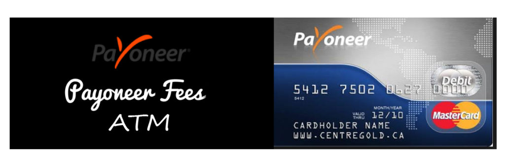 Payoneer Fees ATM