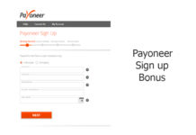 Payoneer Sign up Bonus