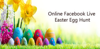 Online Facebook Live Easter Egg Hunt