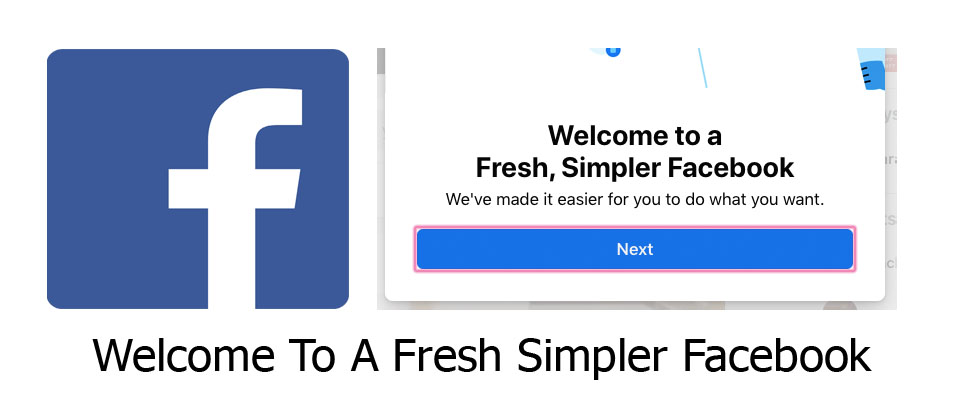 Welcome To A Fresh Simpler Facebook