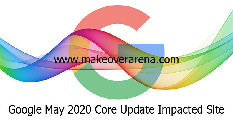 Google May 2020 Core Update Impacted Site