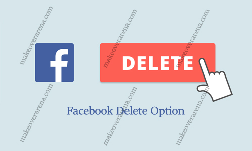 Facebook Delete Option 
