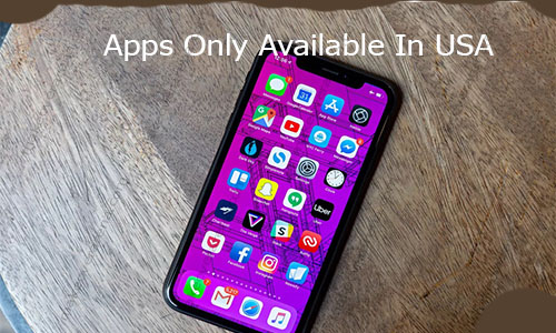 Apps Only Available In USA