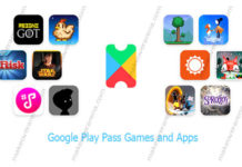 Google Play Pass Games and Apps
