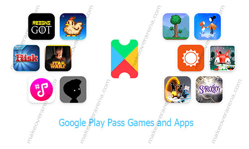 Google Play Pass Games and Apps