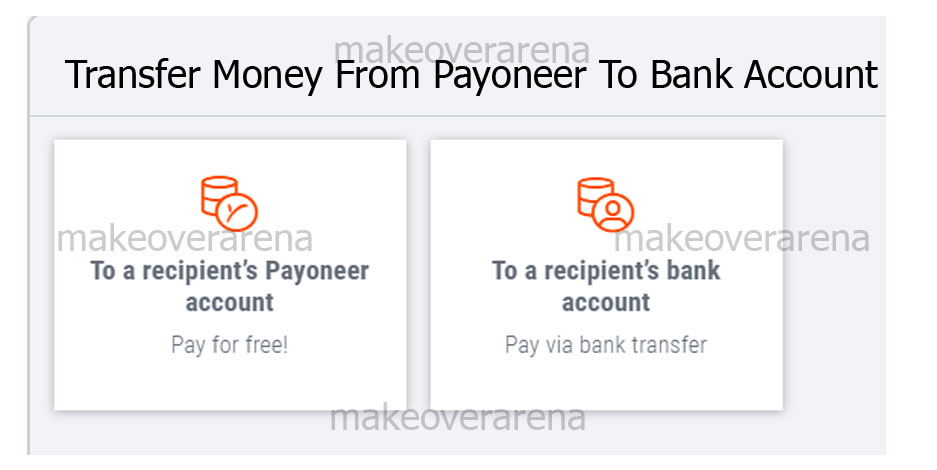 Transfer Money From Payoneer To Bank Account