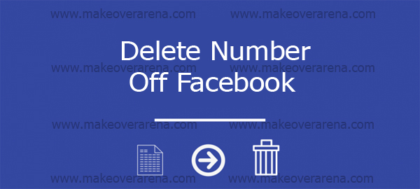 Delete Number Off Facebook