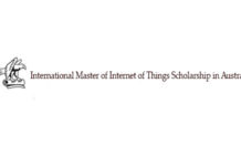 International Master of Internet of Things Scholarship in Australia