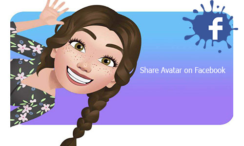 Share Avatar on Facebook - Create Facebook Avatar Free